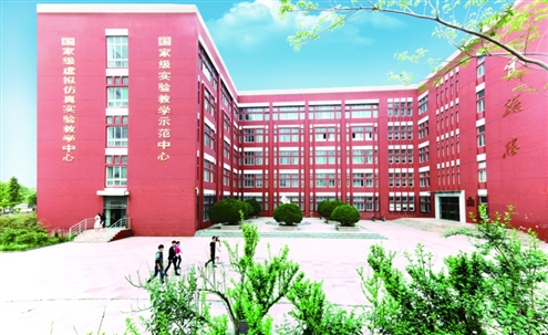 山东协和学院校园一角